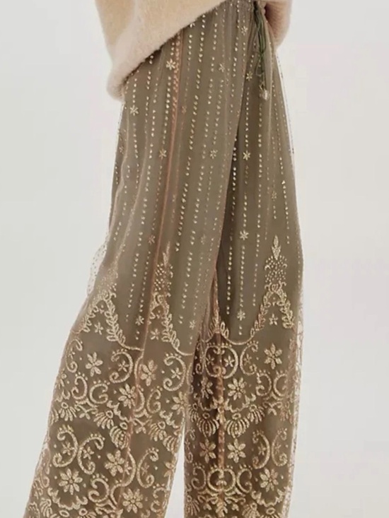 Free People Pants - Free People One Aidan Sparkle Pull Up Pants nwt Med